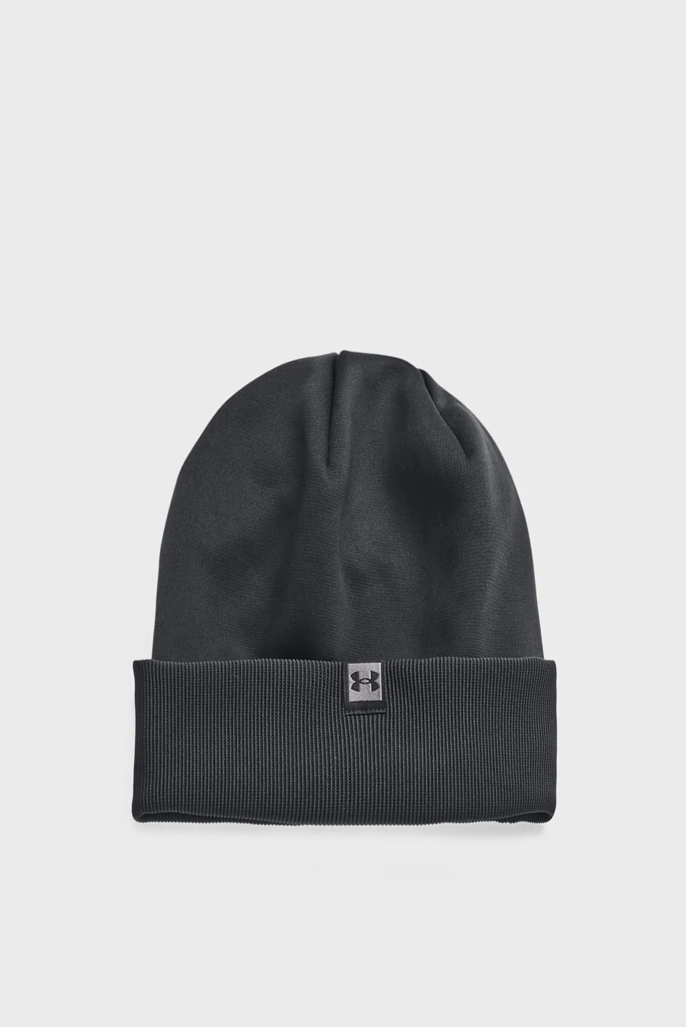 Жіноча чорна шапка UA Storm Fleece Beanie 1