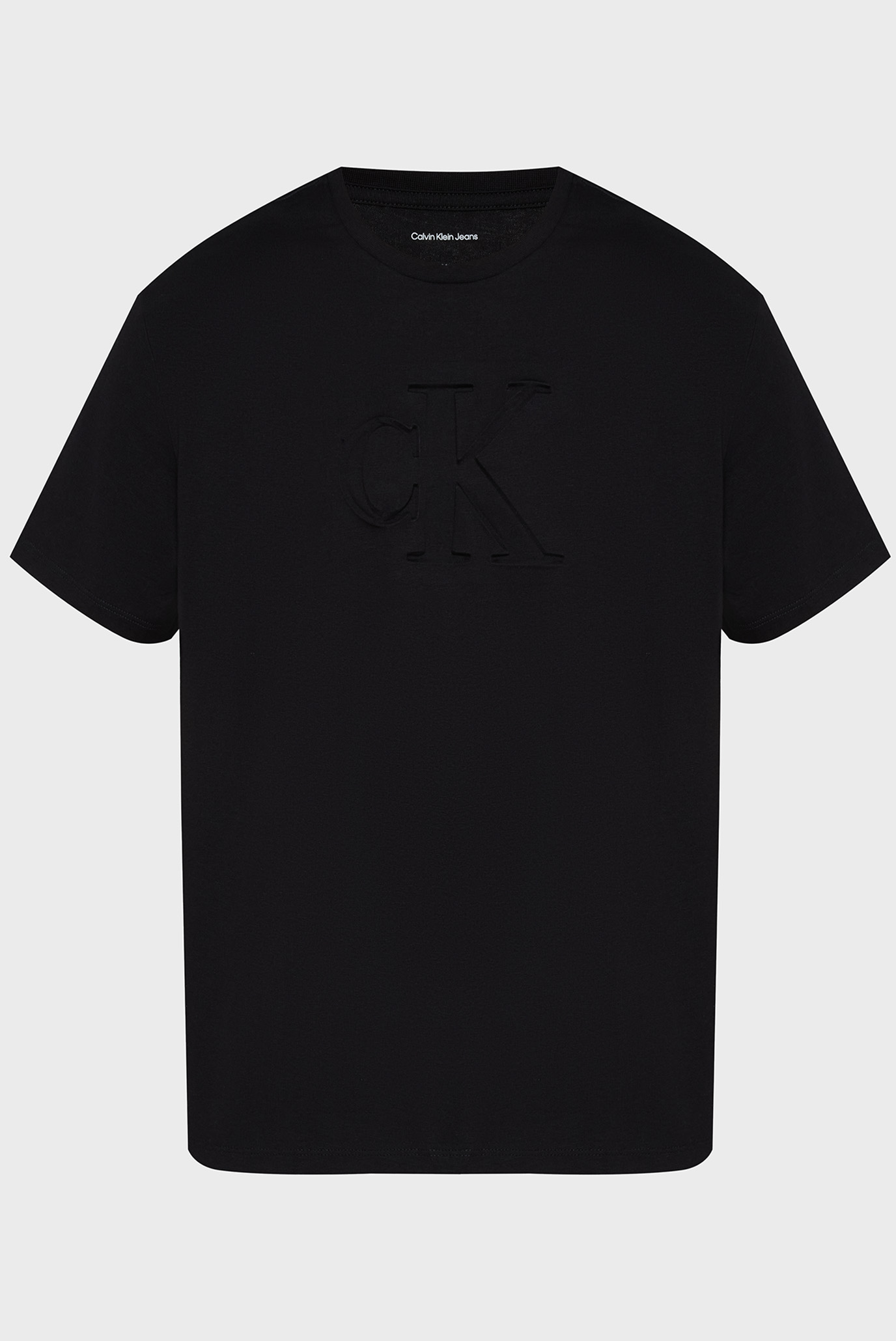Мужская черная футболка DEBOSS MONO Черный XXL Calvin Klein Jeans LV04RC824G Мужская черная футболка DEBOSS MONO Черный XXL Calvin Klein Jeans LV04RC824G