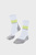 Чоловічі білі шкарпетки для бігу RU4 ENDURANCE REFLECT