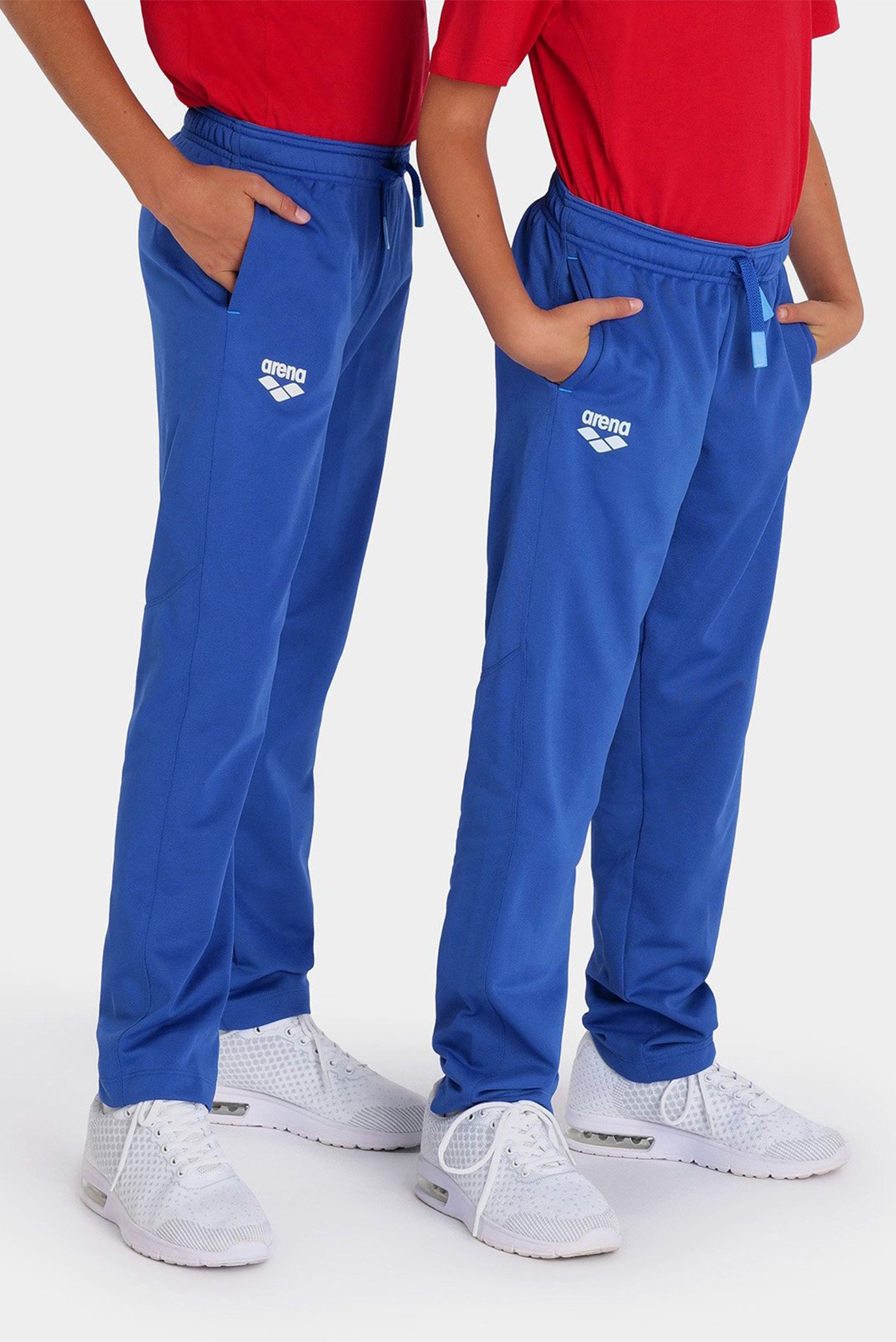 Детские синие спортивные брюки TEAM PANT SOLID KNITTED POLY 1