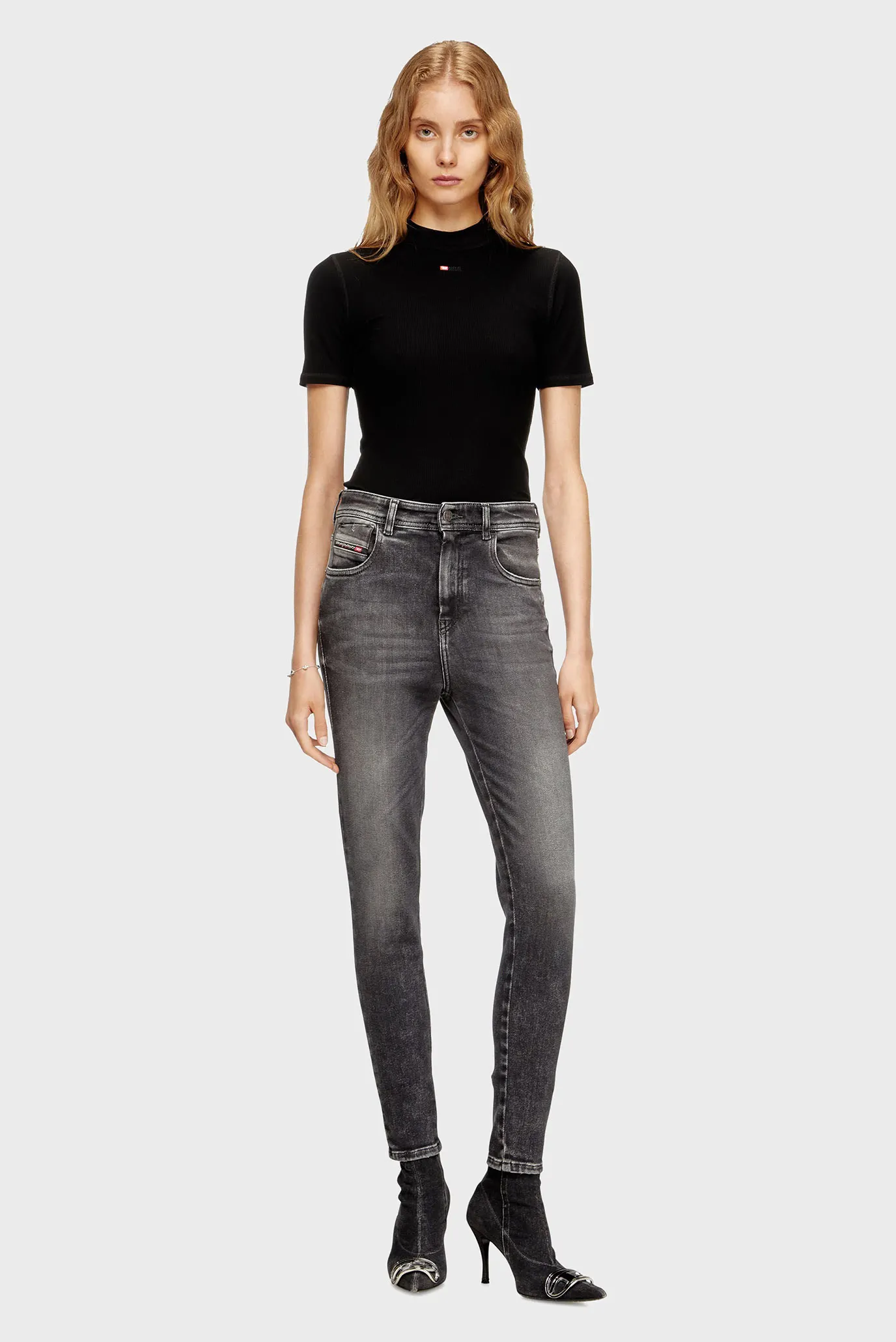 Жіночі чорні джинси 1984 SLANDY-HIGH 2