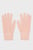Жіночі персикові рукавички ORGANIC RIBS GLOVES