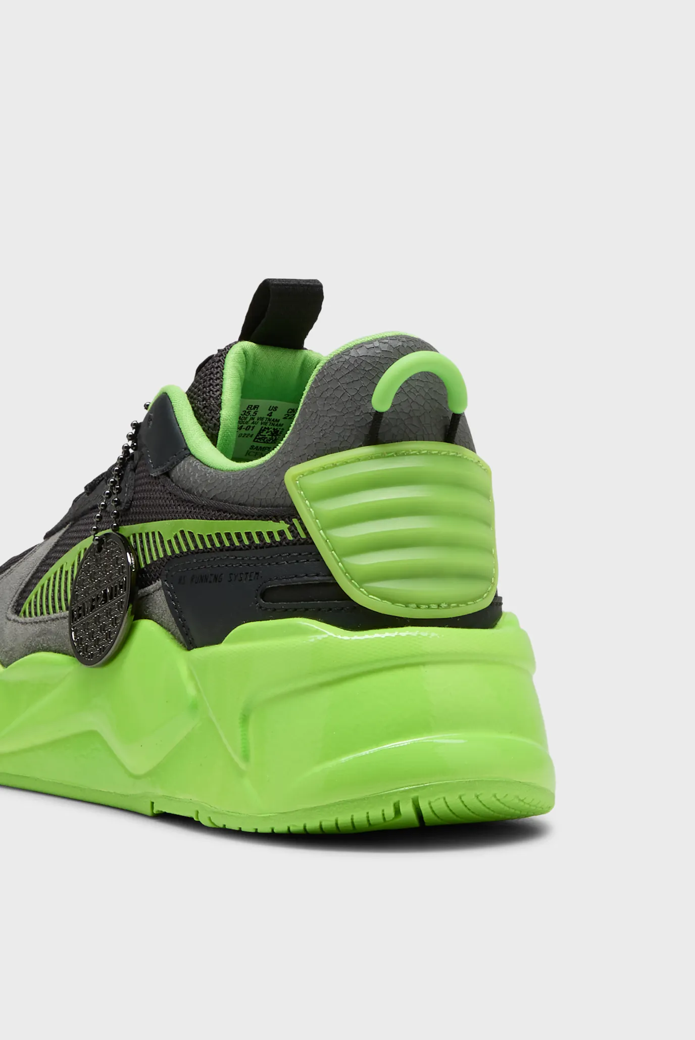 Дитячі чорні кросівки PUMA x TMNT RS-X Sneakers Youth 5