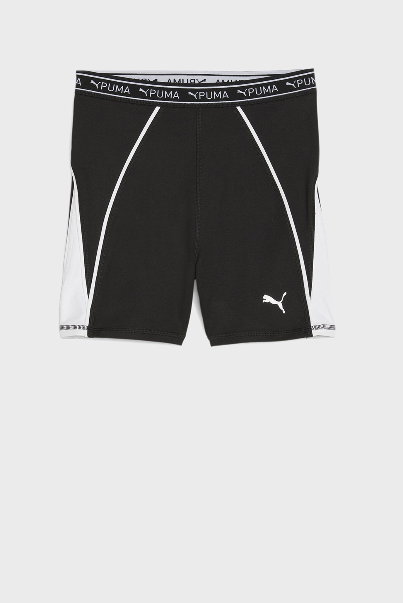 Детское черное трико PUMA STRONG Kids' Short Tights 1