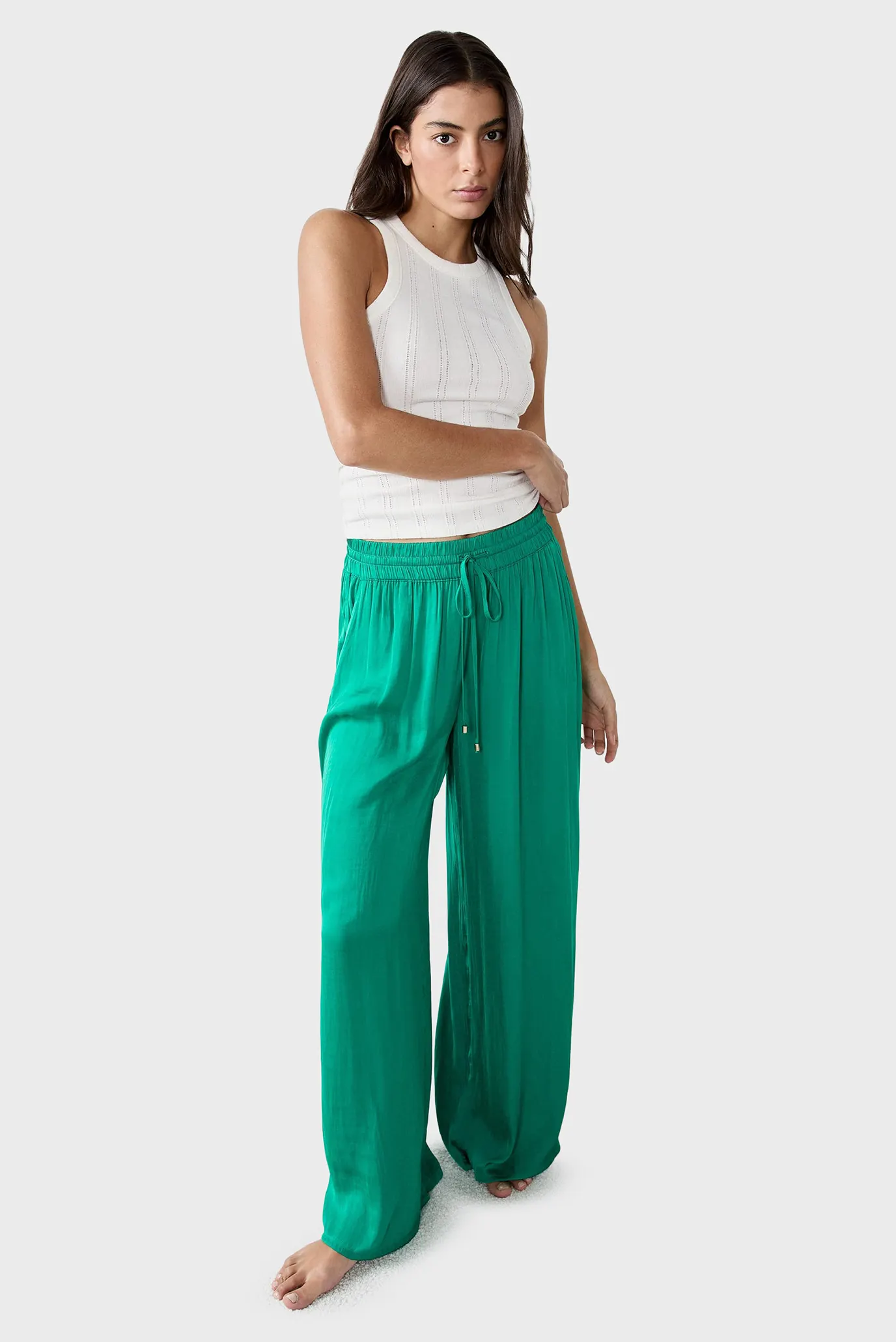 Женские зеленые брюки CHEETA 5