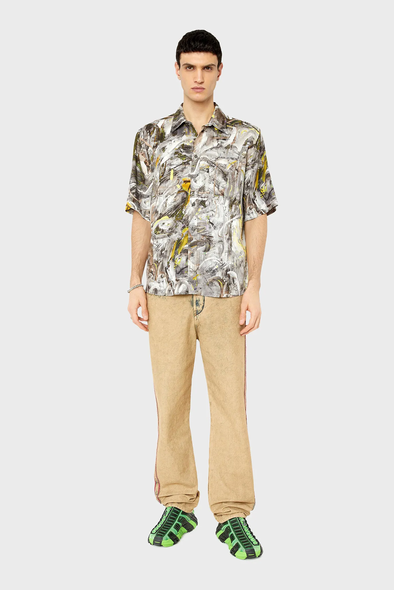 Мужская рубашка S-UMBE-SSL-PRINT 2