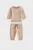 Детский бежевый спортивный костюм (свитшот, брюки) PIECE
