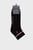 Чоловічі чорні шкарпетки (2 пари) TH MEN ICONIC QUARTER