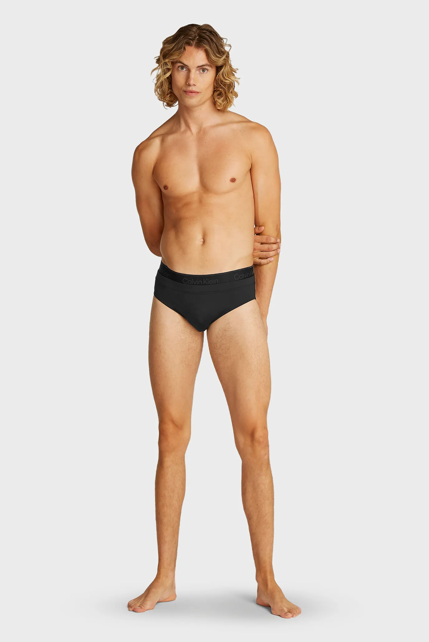 Мужские черные плавки BRIEF WB 2