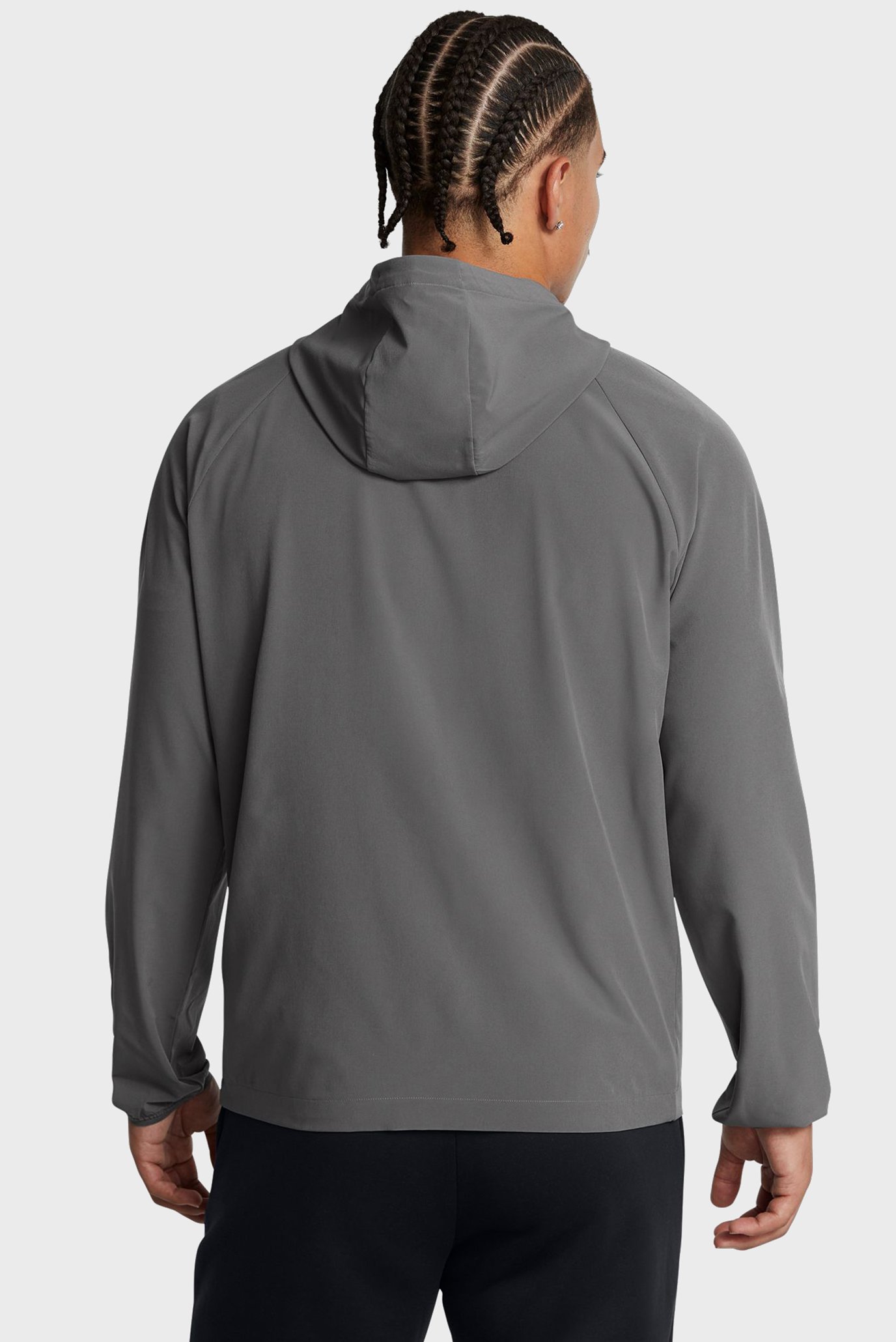 Мужская серая ветровка UA Vibe Woven Jacket Under Armour