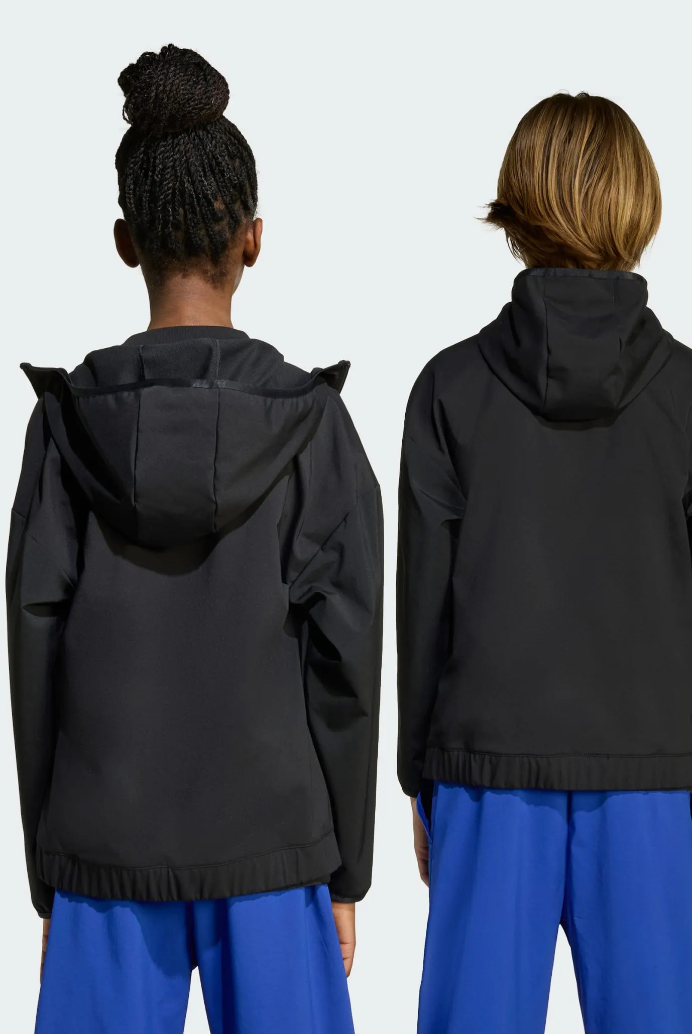 Детское черное худи City Tech Winterized Fullzip Kids 3