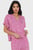 Женская розовая рубашка с узором SOLEIL