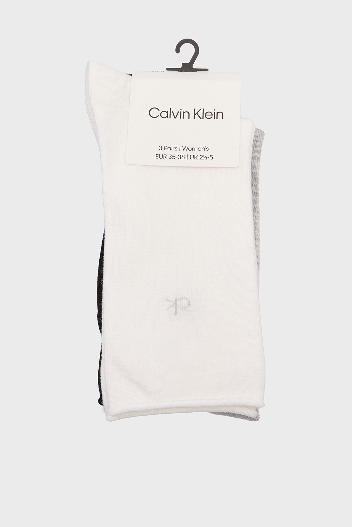 Женские носки (3 пары) ROLLTOP Разноцветный 35-38 Calvin Klein 701234368 Женские носки (3 пары) ROLLTOP Разноцветный 35-38 Calvin Klein 701234368