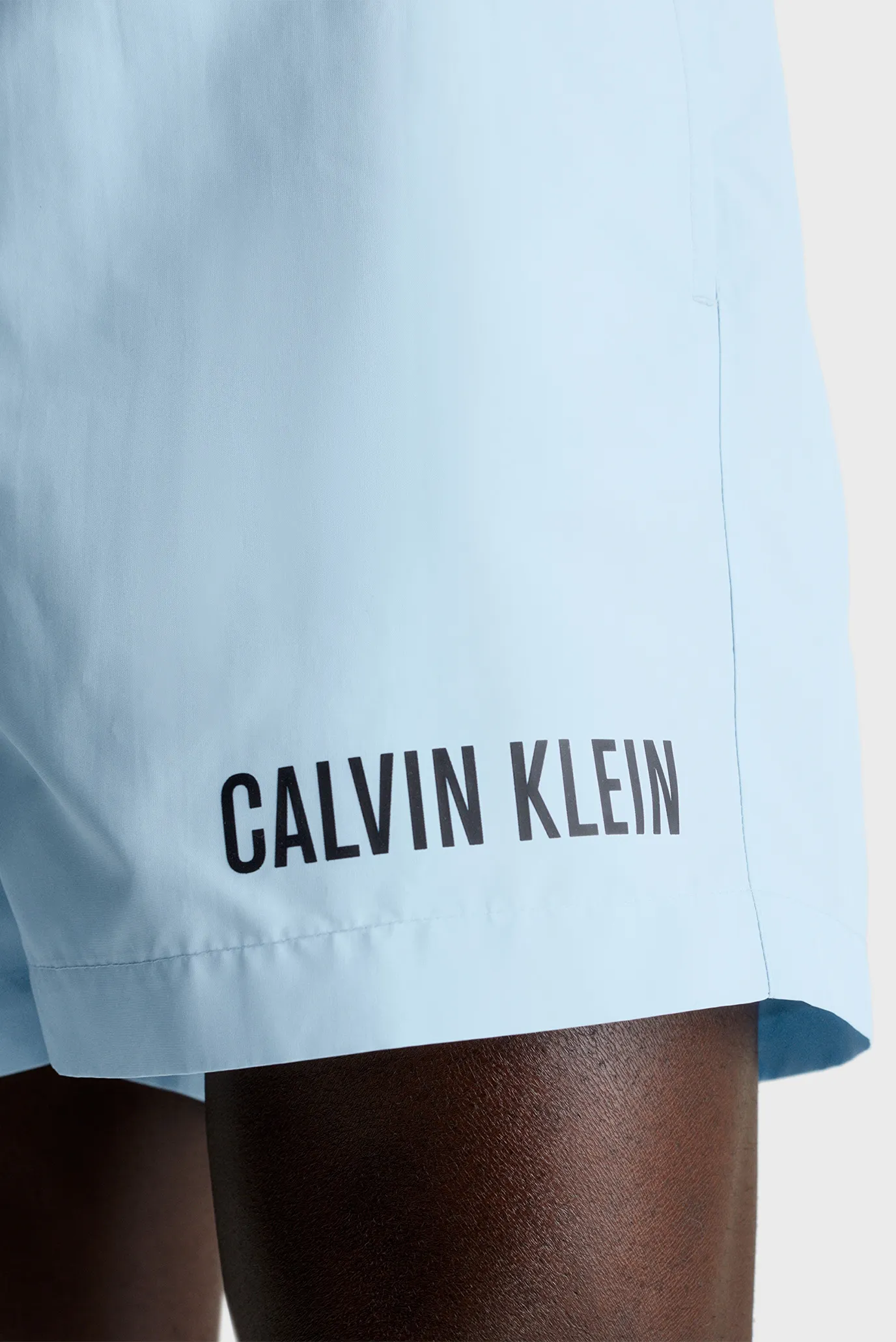 Чоловічі блакитні плавальні шорти MEDIUM DOUBLE WB 3