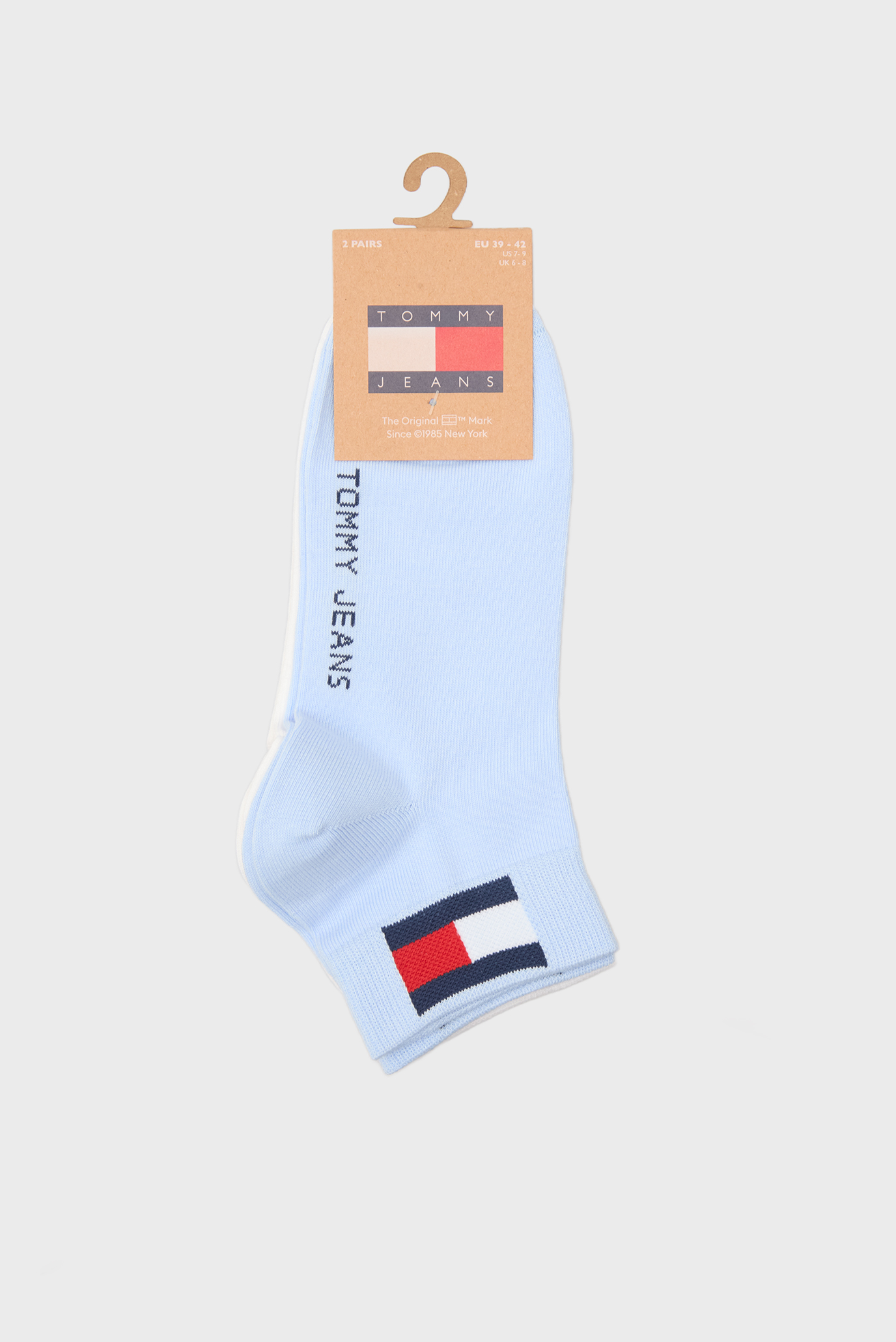 Носки (2 пары) QUARTER FLAG Разноцветный 35-38 Tommy Jeans 701228223 Носки (2 пары) QUARTER FLAG Разноцветный 35-38 Tommy Jeans 701228223