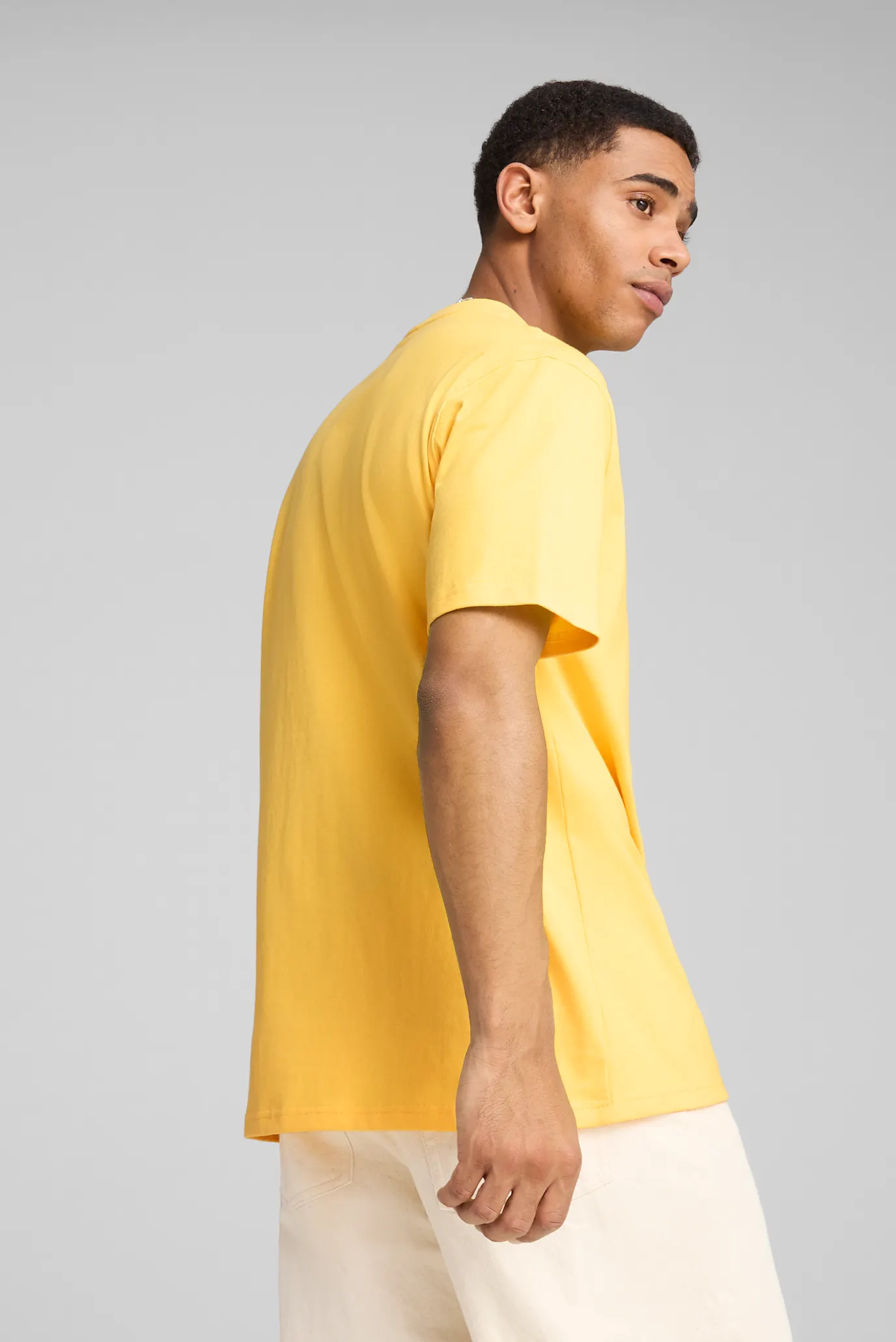 Чоловіча жовта футболка MMQ Tee 3