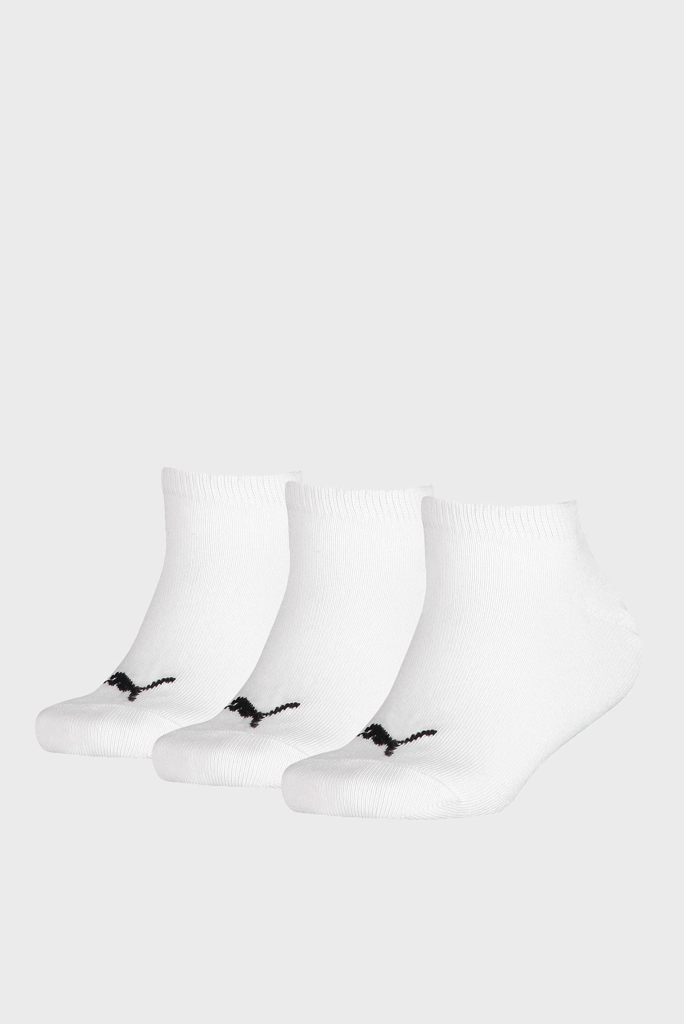 Дитячі білі шкарпетки (3 пари) PUMA Kids Invisible 1