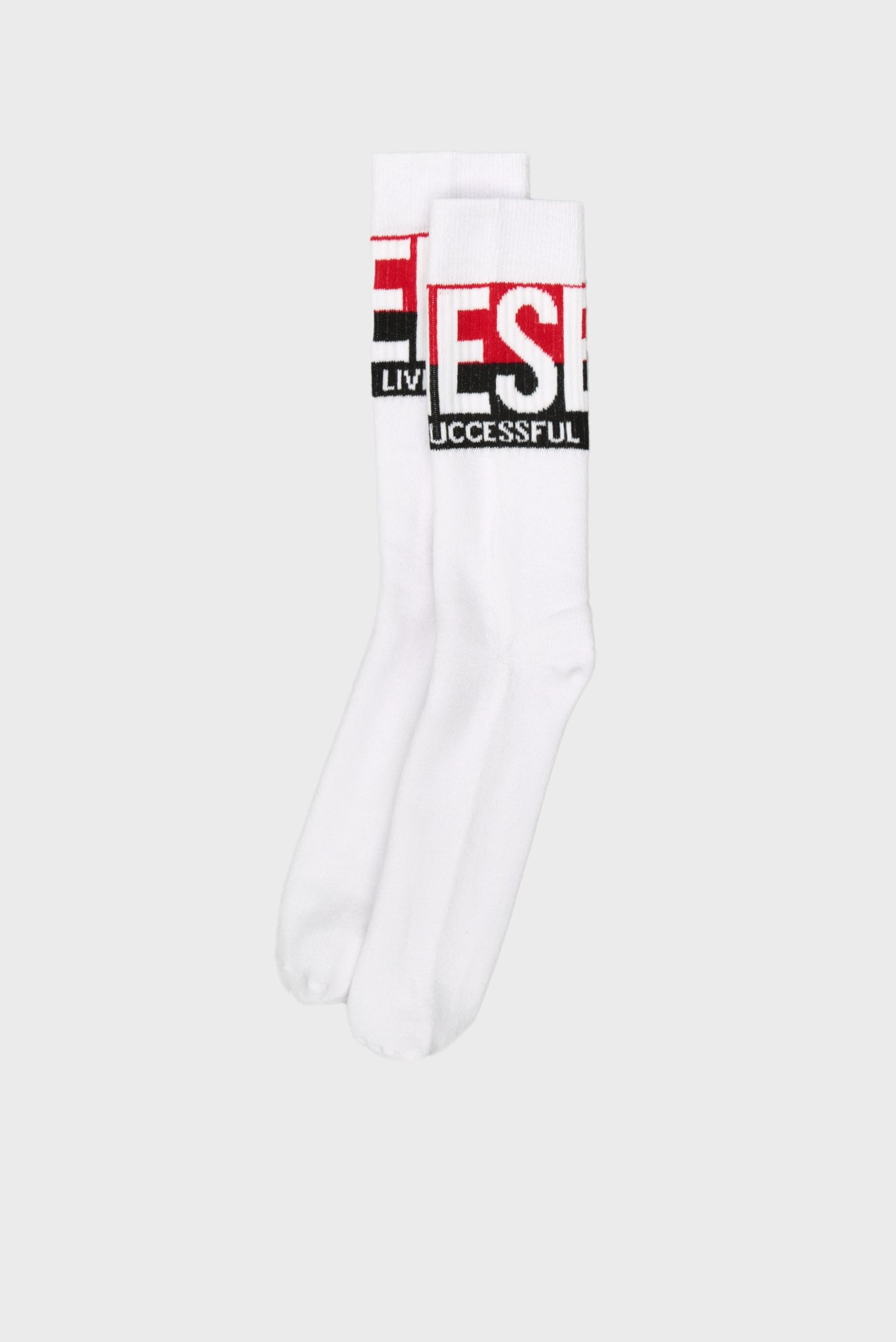 Чоловічі білі шкарпетки SKM-RAY 1