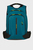 Мужской бирюзовый рюкзак для ноутбука ECODIVER BLUE