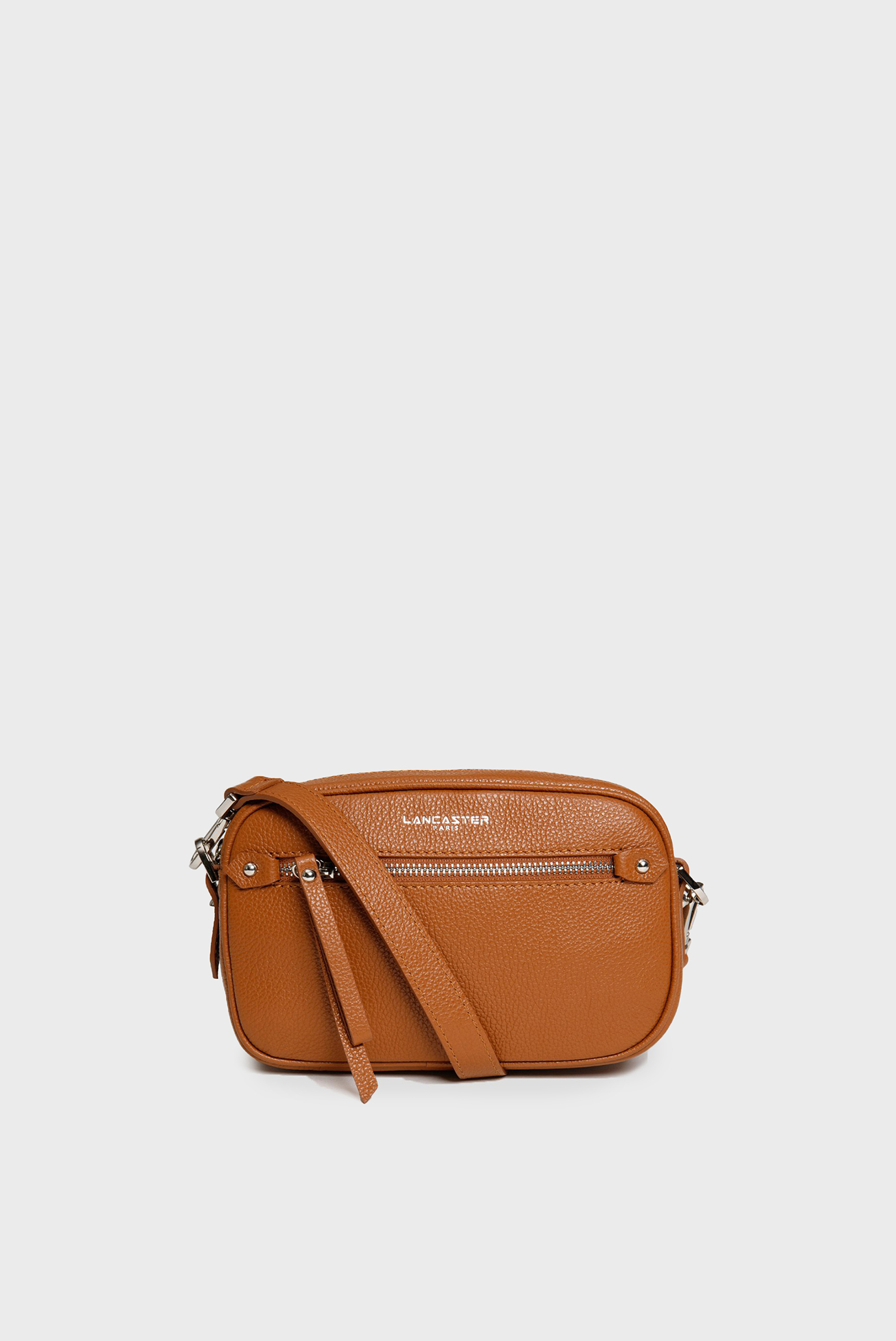 Женская коричневая кожаная сумка Коричневый ONESIZE Lancaster 480-001-CAMEL Женская коричневая кожаная сумка Коричневый ONESIZE Lancaster 480-001-CAMEL