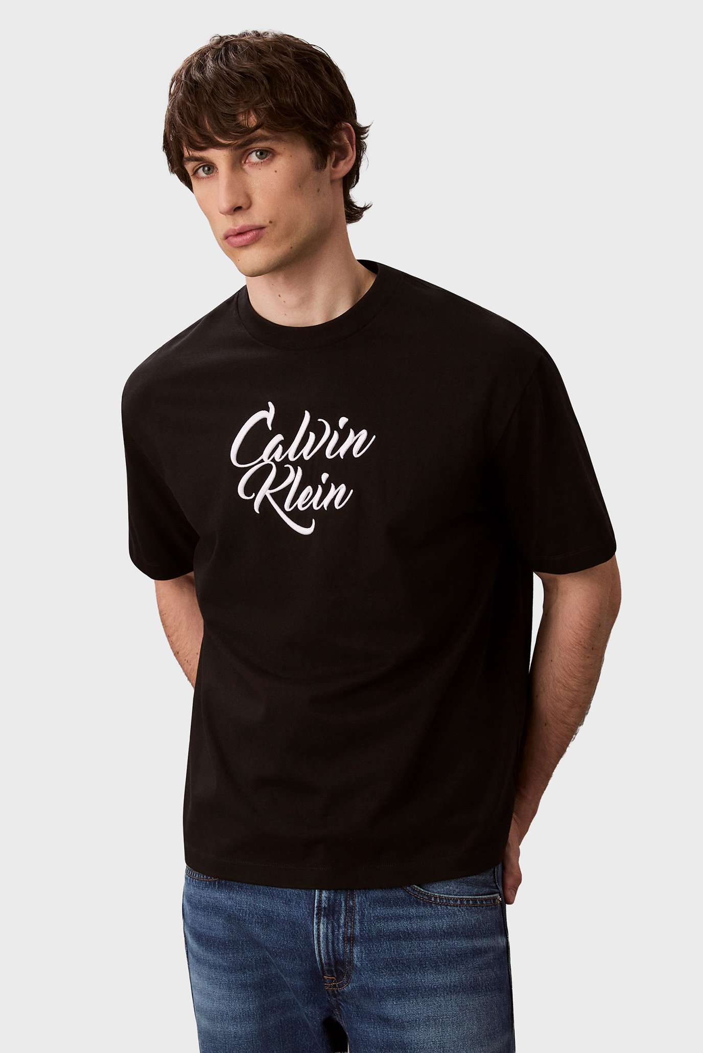 Мужская черная футболка SS 16S SN Черный XXL Calvin Klein Jeans LV04RD801G Мужская черная футболка SS 16S SN Черный XXL Calvin Klein Jeans LV04RD801G
