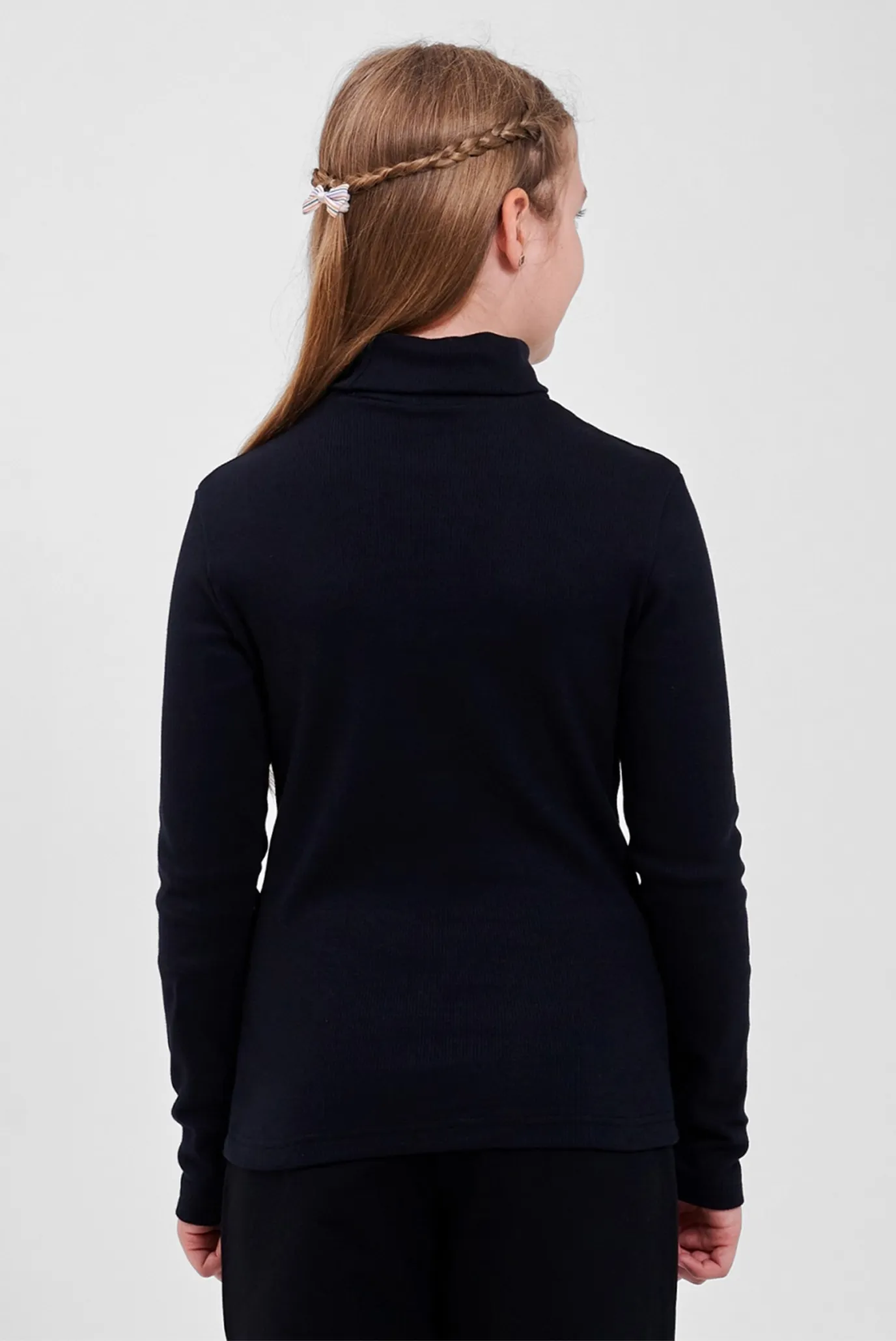 Дитячий чорний гольф 3