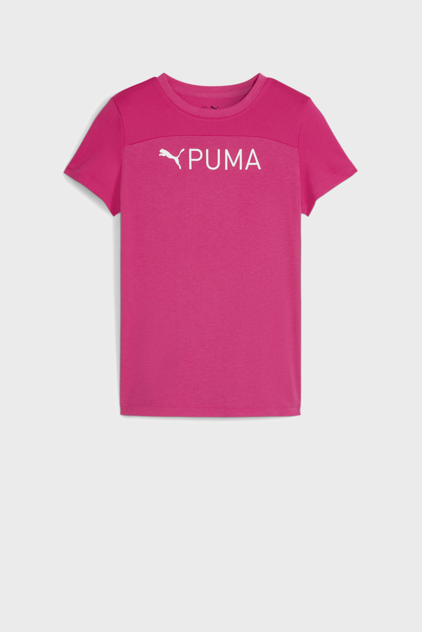 Детская розовая футболка PUMA FIT Youth Tee 1