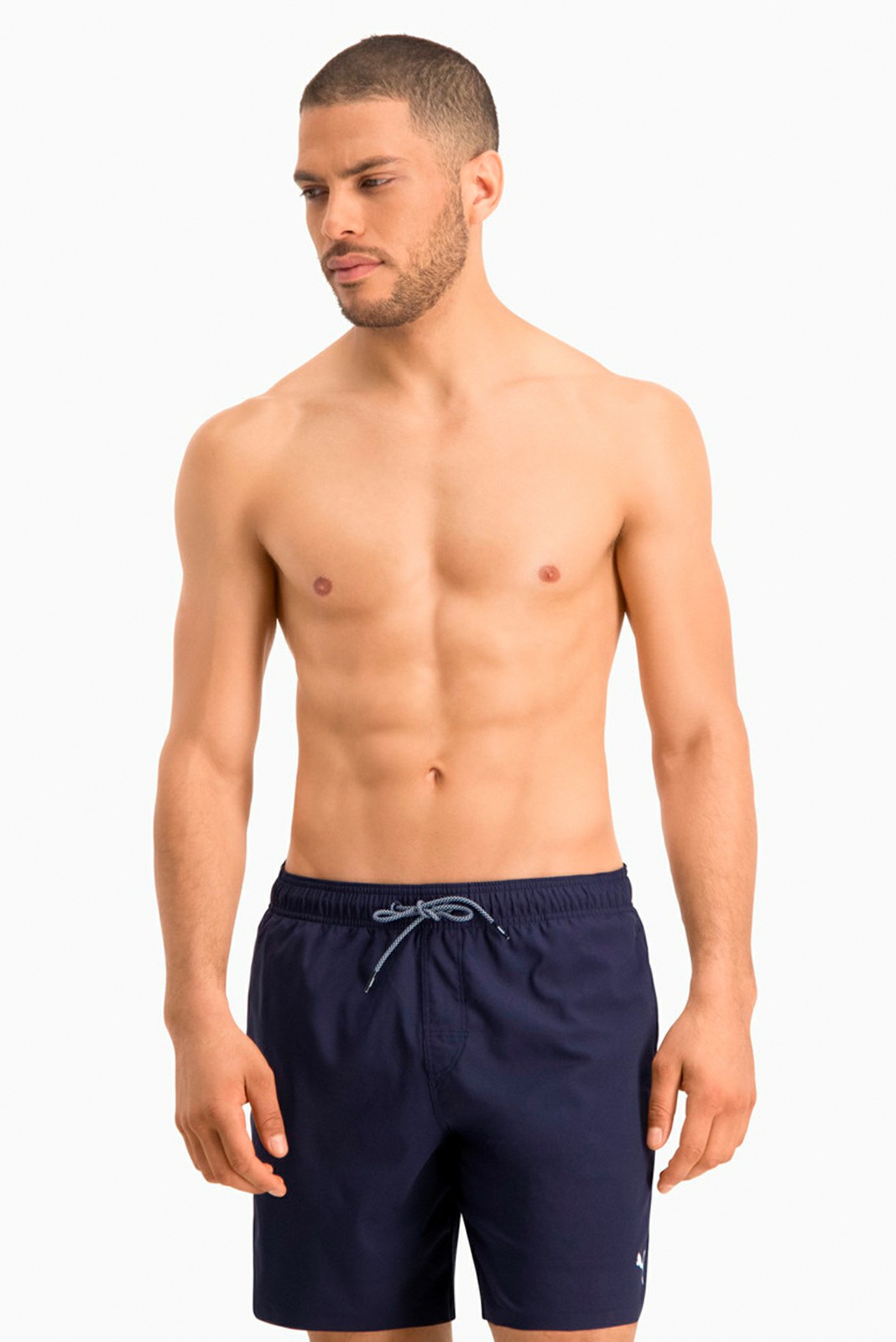 Мужские темно-синие плавательные шорты PUMA Swim Men Medium Length 1