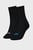 Женские черные носки (2 пары) PUMA WOMEN CAT LOGO RIB SOCK