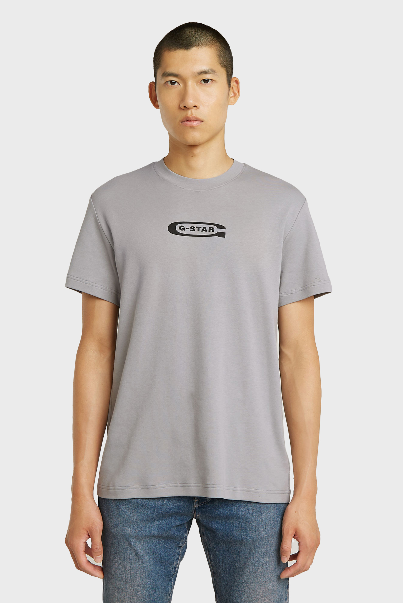 Мужская серая футболка Old Серый M G-Star RAW D25967,C812 Мужская серая футболка Old Серый M G-Star RAW D25967,C812
