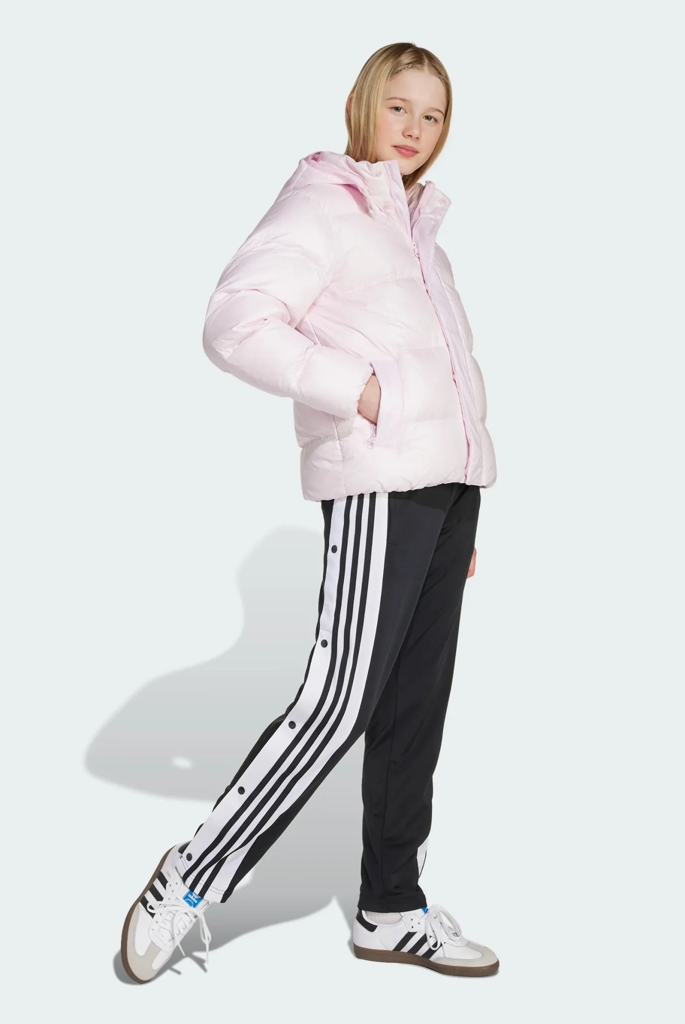 Дитячий пудровий пуховик Adicolor Kids 3