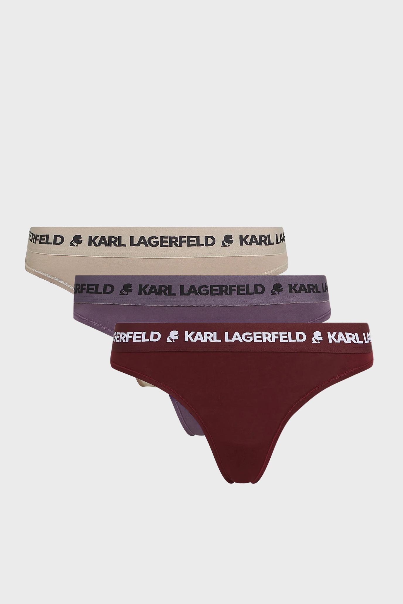 Женские трусики (3 шт) logo thong multiband Разноцветный S Karl Lagerfeld A1W47158 Женские трусики (3 шт) logo thong multiband Разноцветный S Karl Lagerfeld A1W47158
