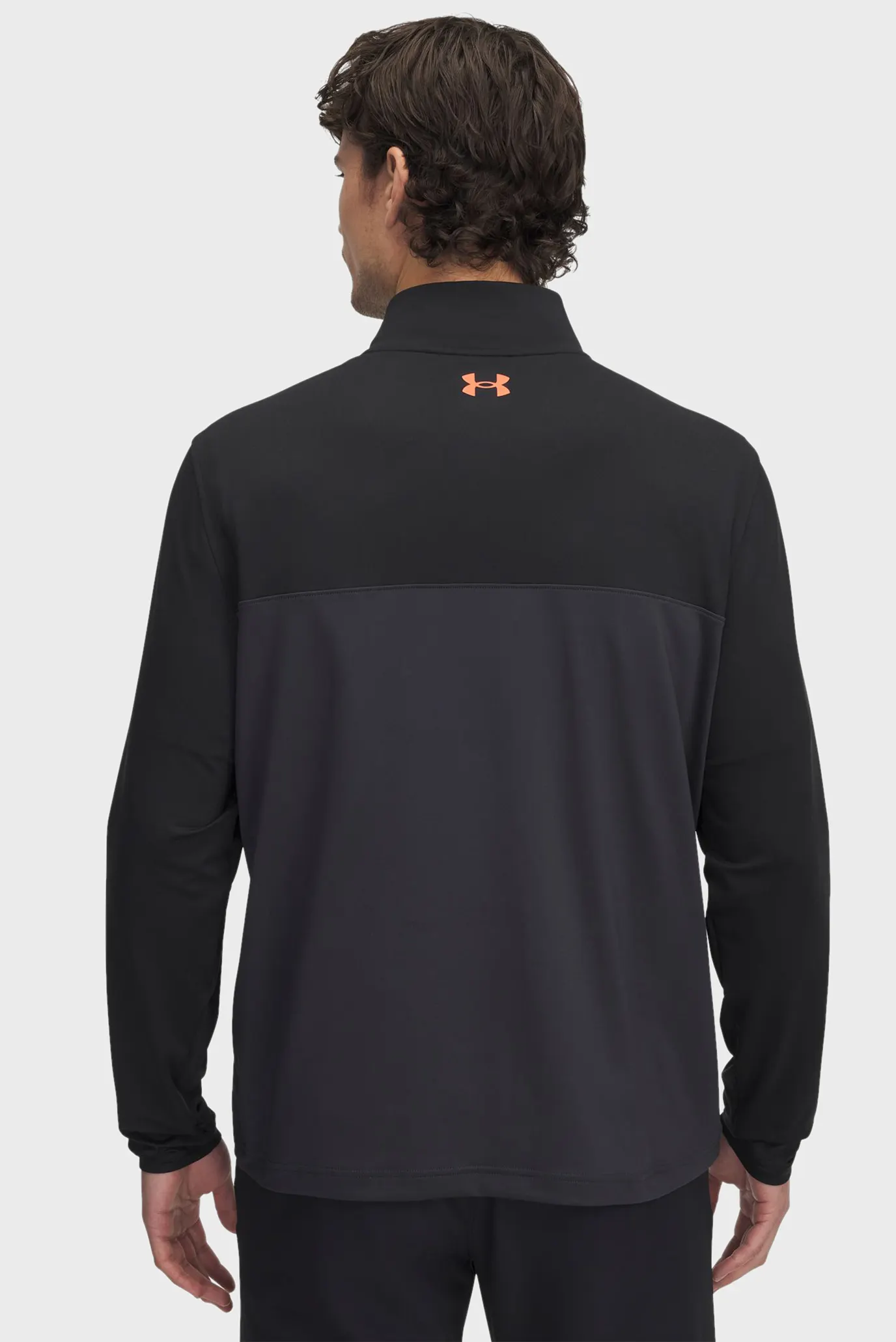 Чоловіча чорна спортивна кофта UA T2G 1/4 Zip 2