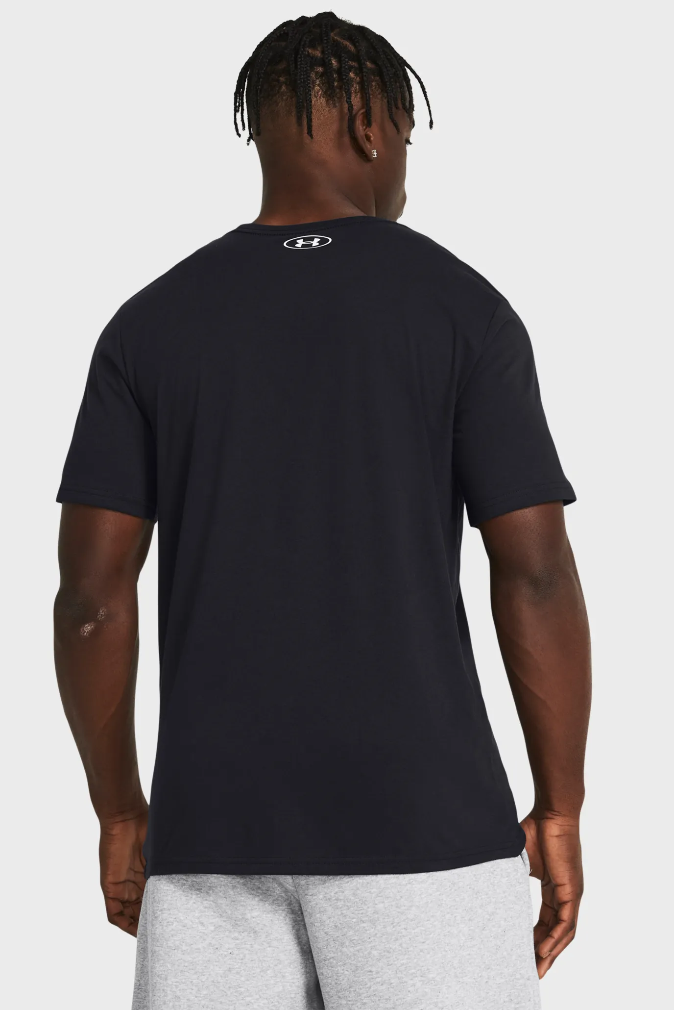 Мужская черная футболка UA GL FOUNDATION UPDATE SS 2