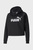 Женское черное худи Essentials Cropped Logo Women’s Hoodie