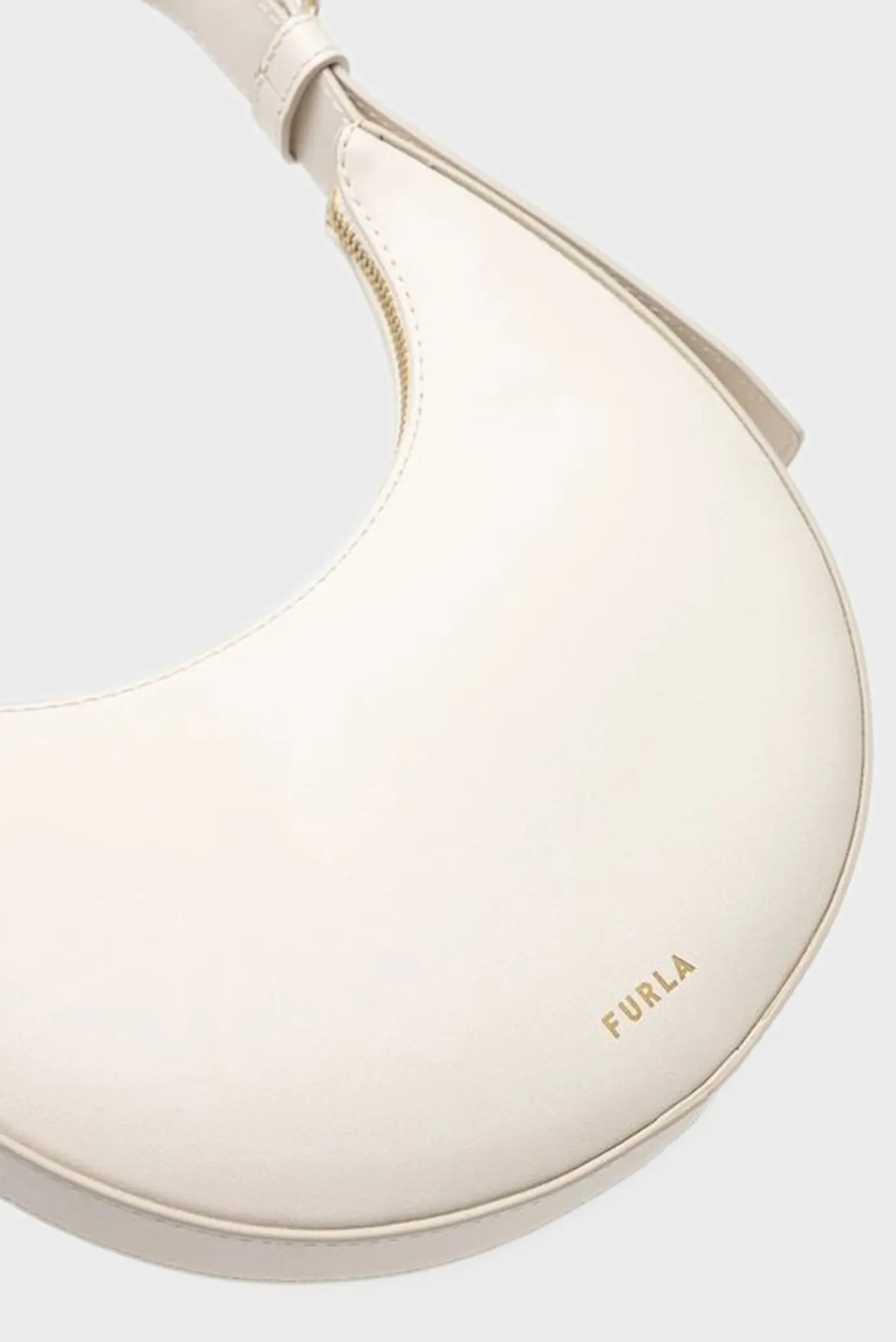 Женская белая кожаная сумка 4