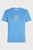 Женская голубая футболка REG IMD SLVR LAUREL TEE