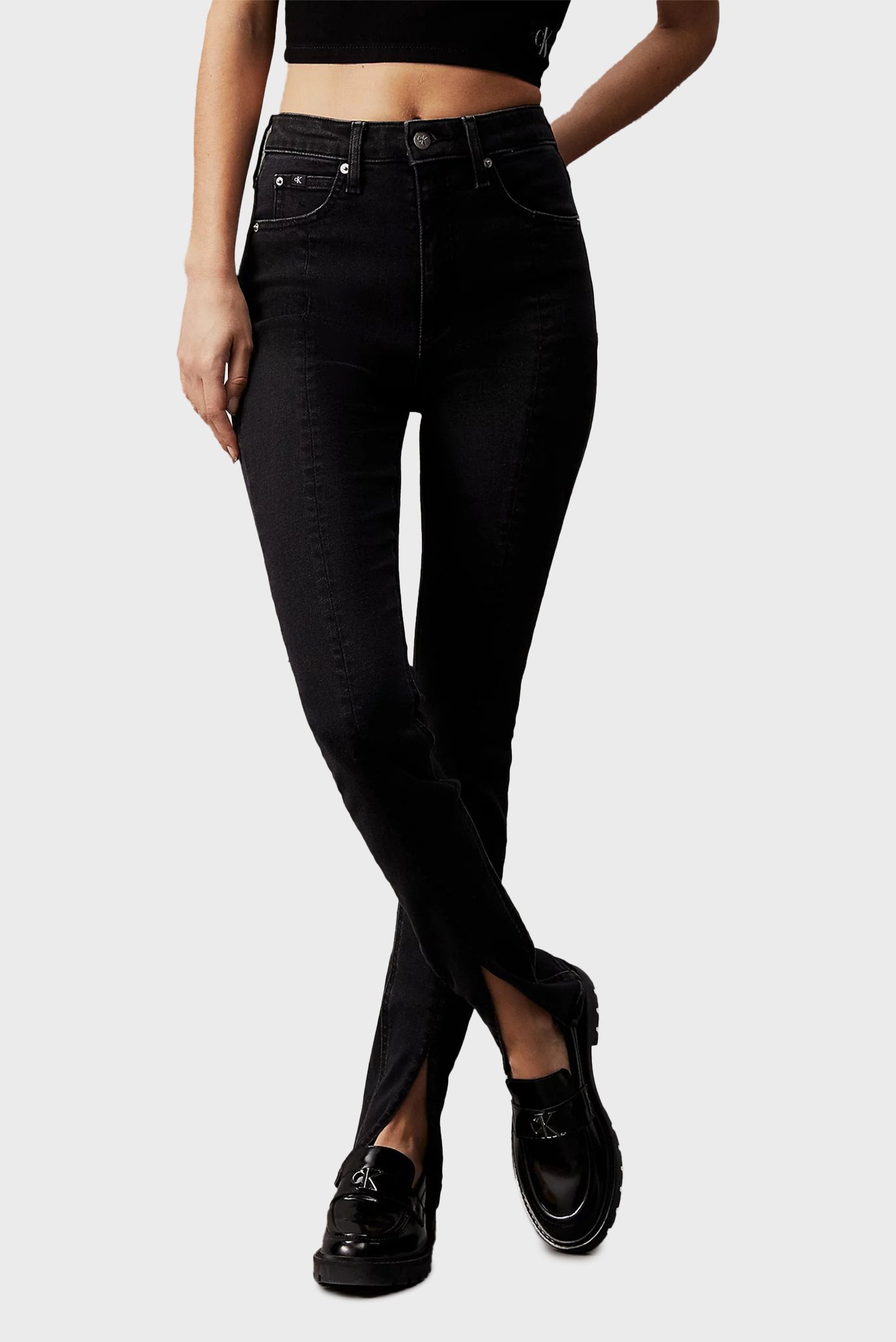 Жіночі чорні джинси HIGH RISE SUPER SKINNY 1