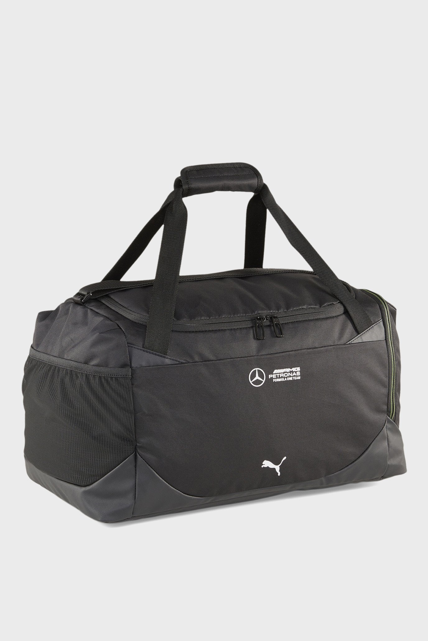 Чорна спортивна сумка Mercedes-AMG Petronas Motorsport Duffle Bag 1