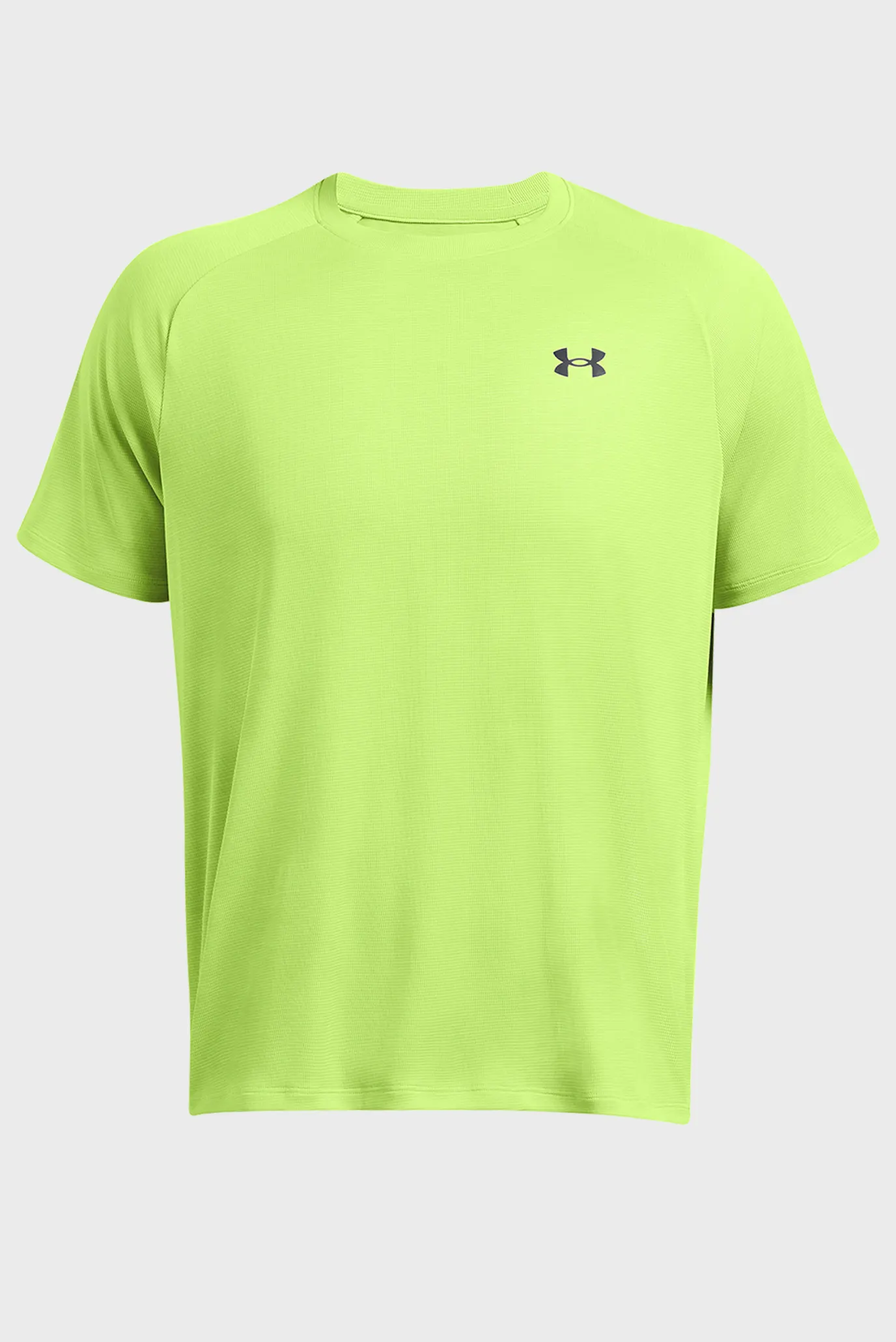 Мужская салатовая футболка UA Tech Textured SS 4