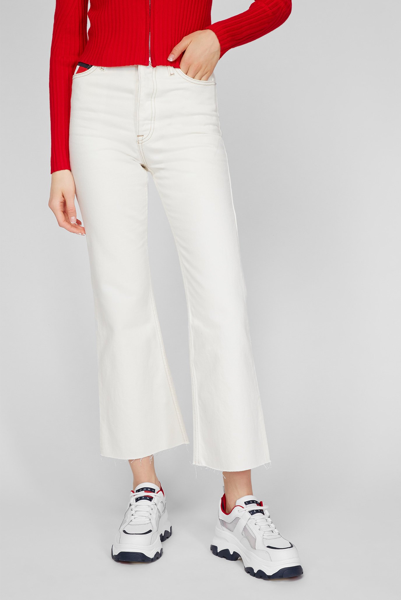 Жіночі білі джинси HARPER HR FLARE ANKLE BF SSPWR 1