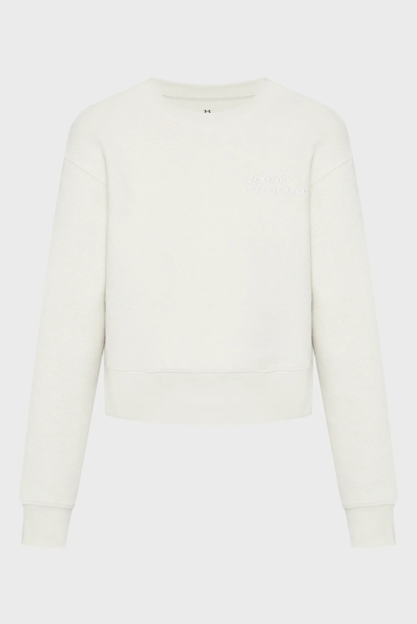 Жіночий білий світшот Icon Terry Varsity Crew 4