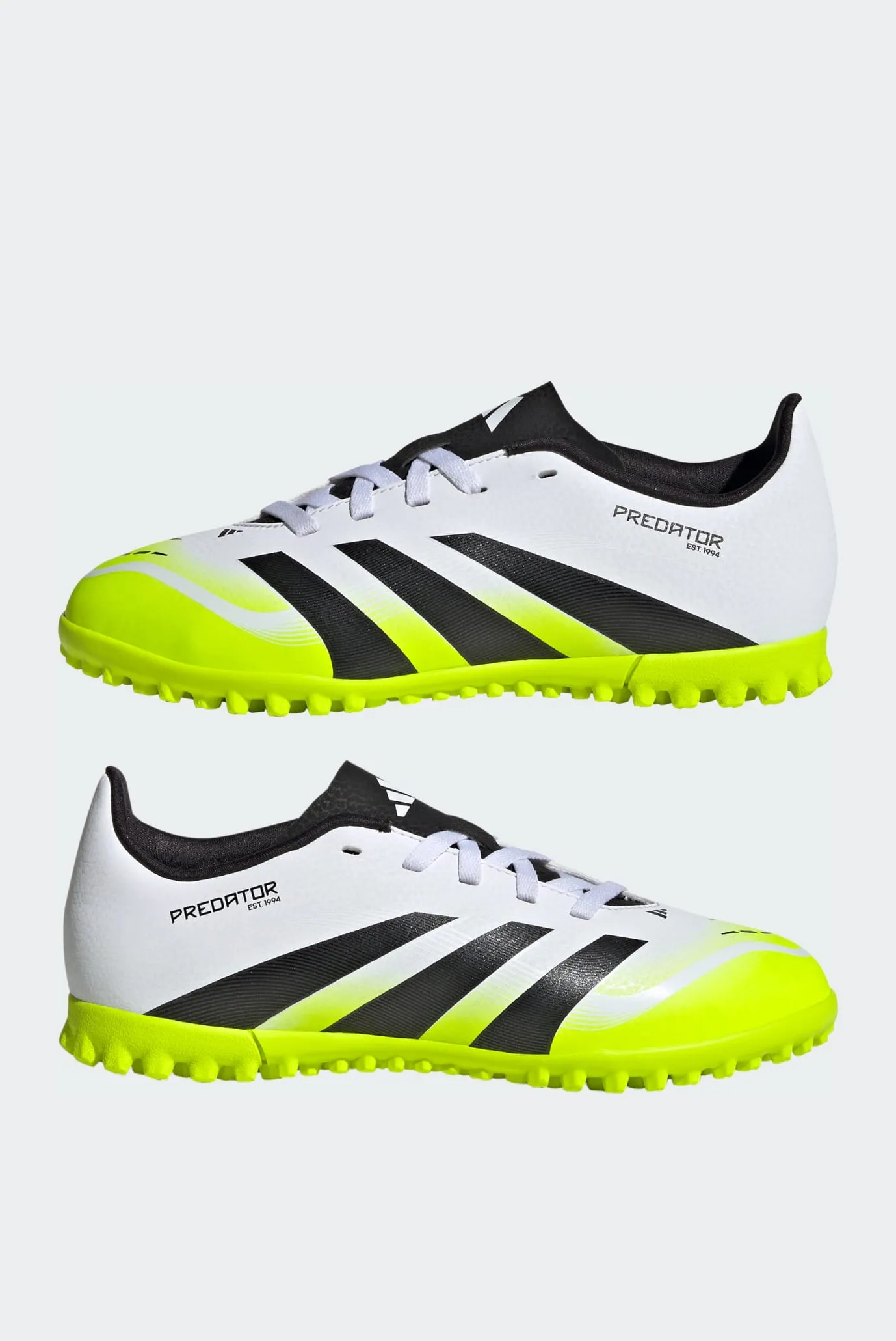 Дитячі білі сороконіжки Predator Club Turf Kids 7