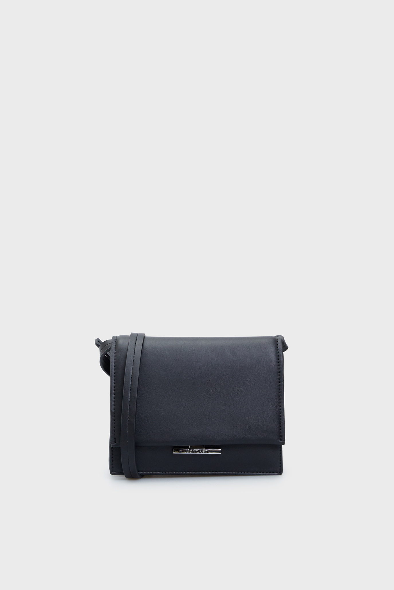 Женская черная сумка CK LINEAR CROSSBODY 1