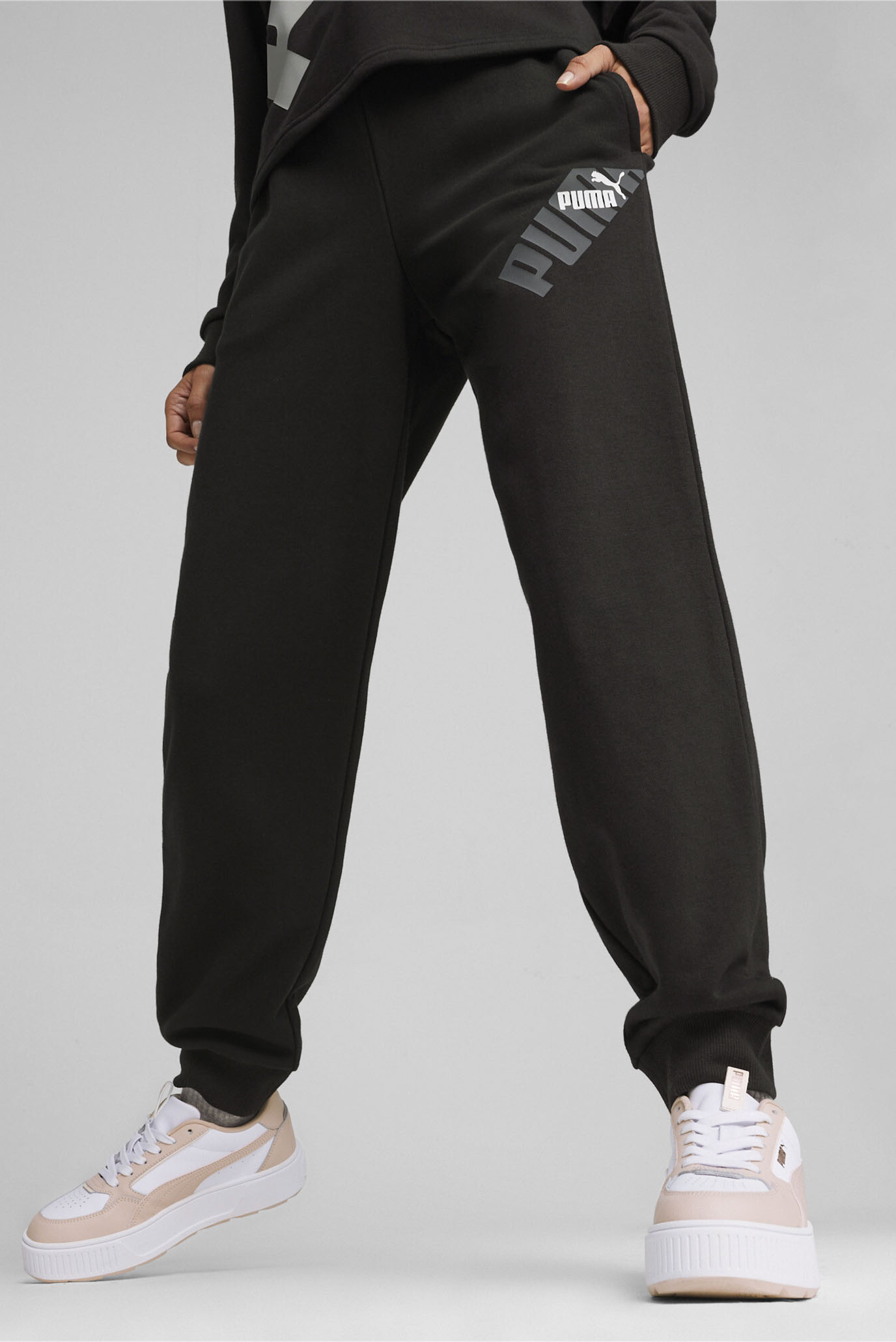 Женские черные брюки PUMA POWER Women's Pants 1
