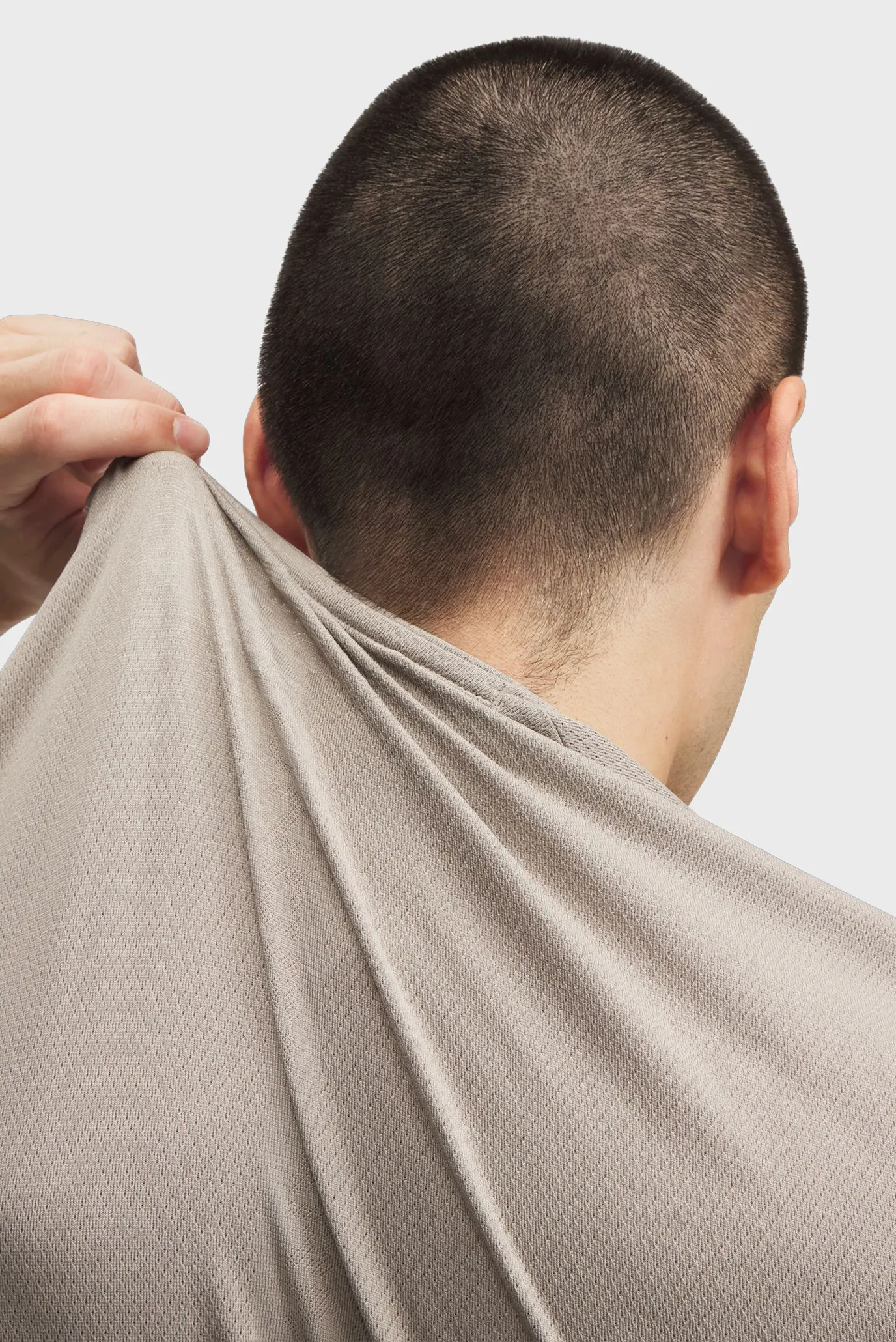 Чоловіча бежева футболка UA Vanish Elite Seamless SS 3