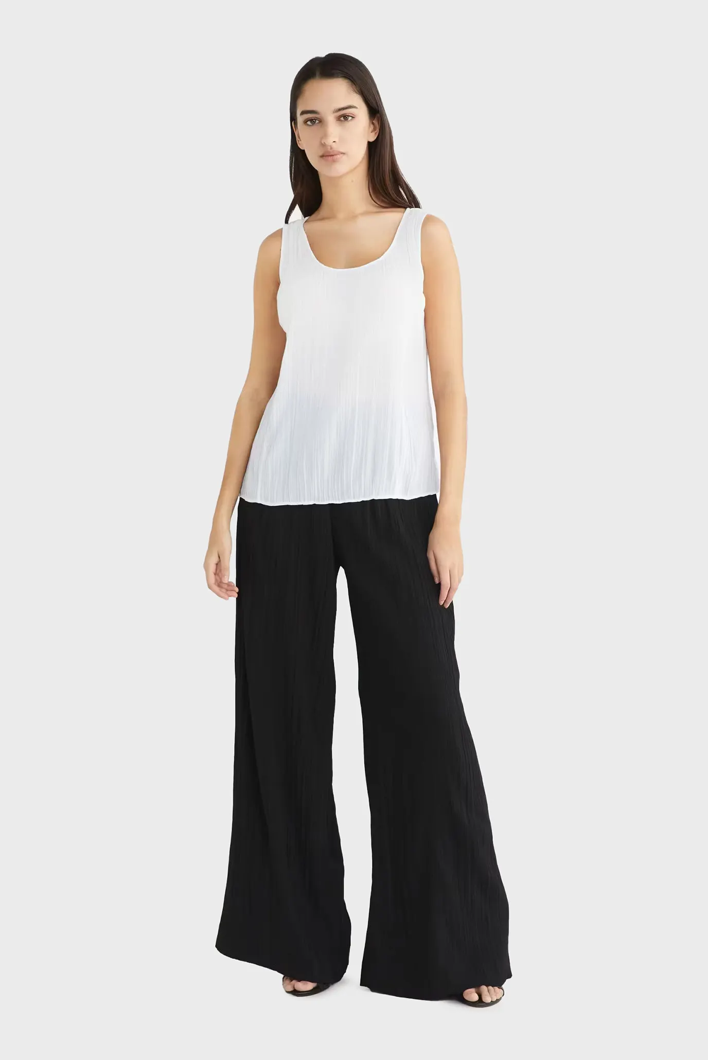 Женский белый топ SUMMER TEXTURED 2