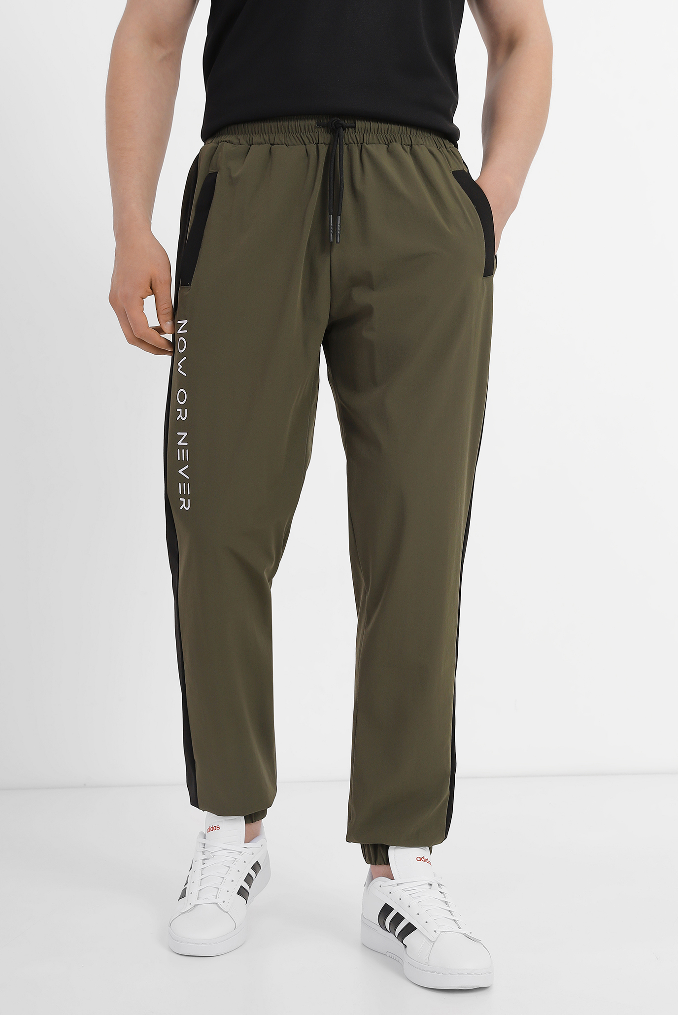 Мужские зеленые спортивные брюки Shep 1