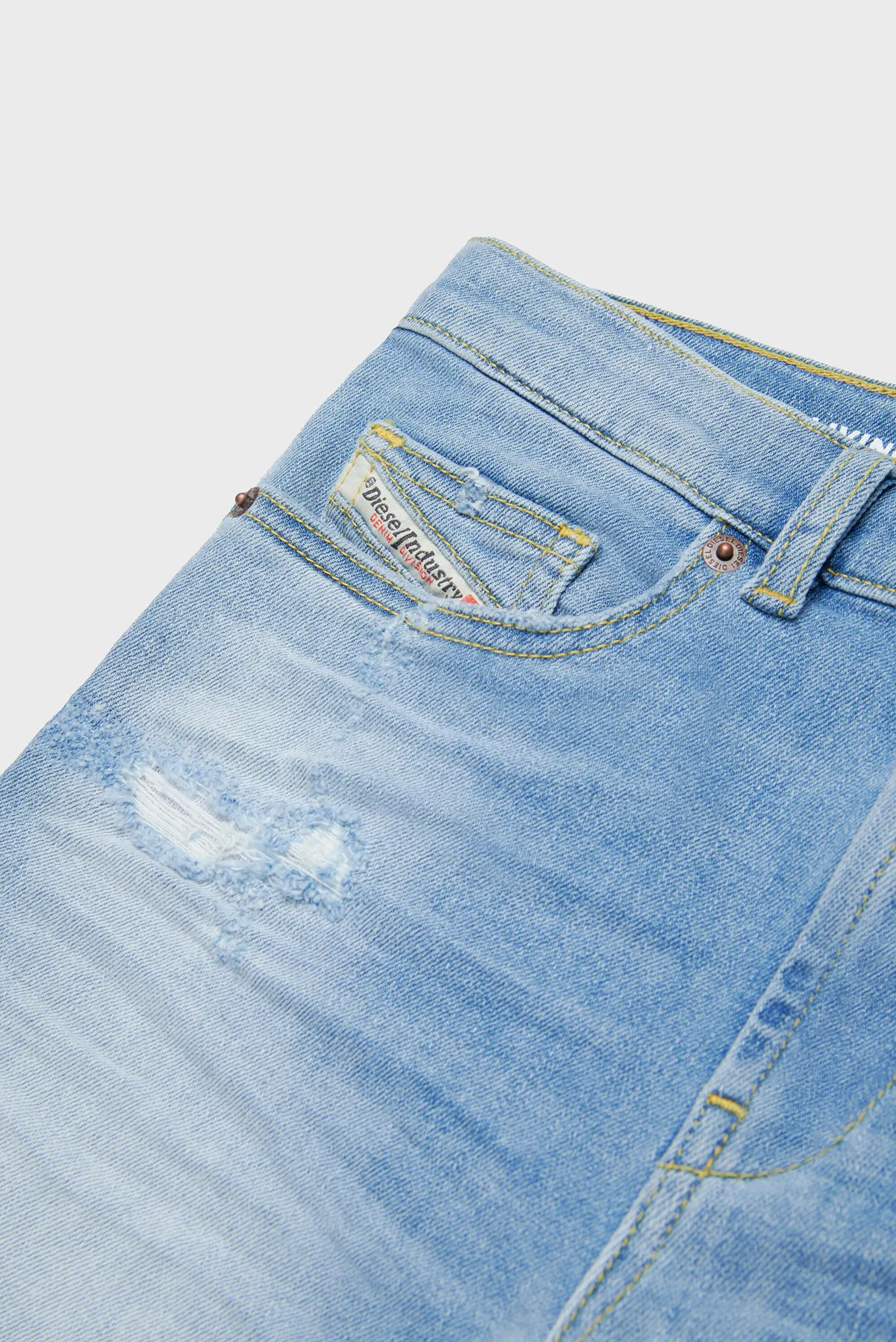 Детские голубые джинсовые шорты D-MACS-SH-J 3