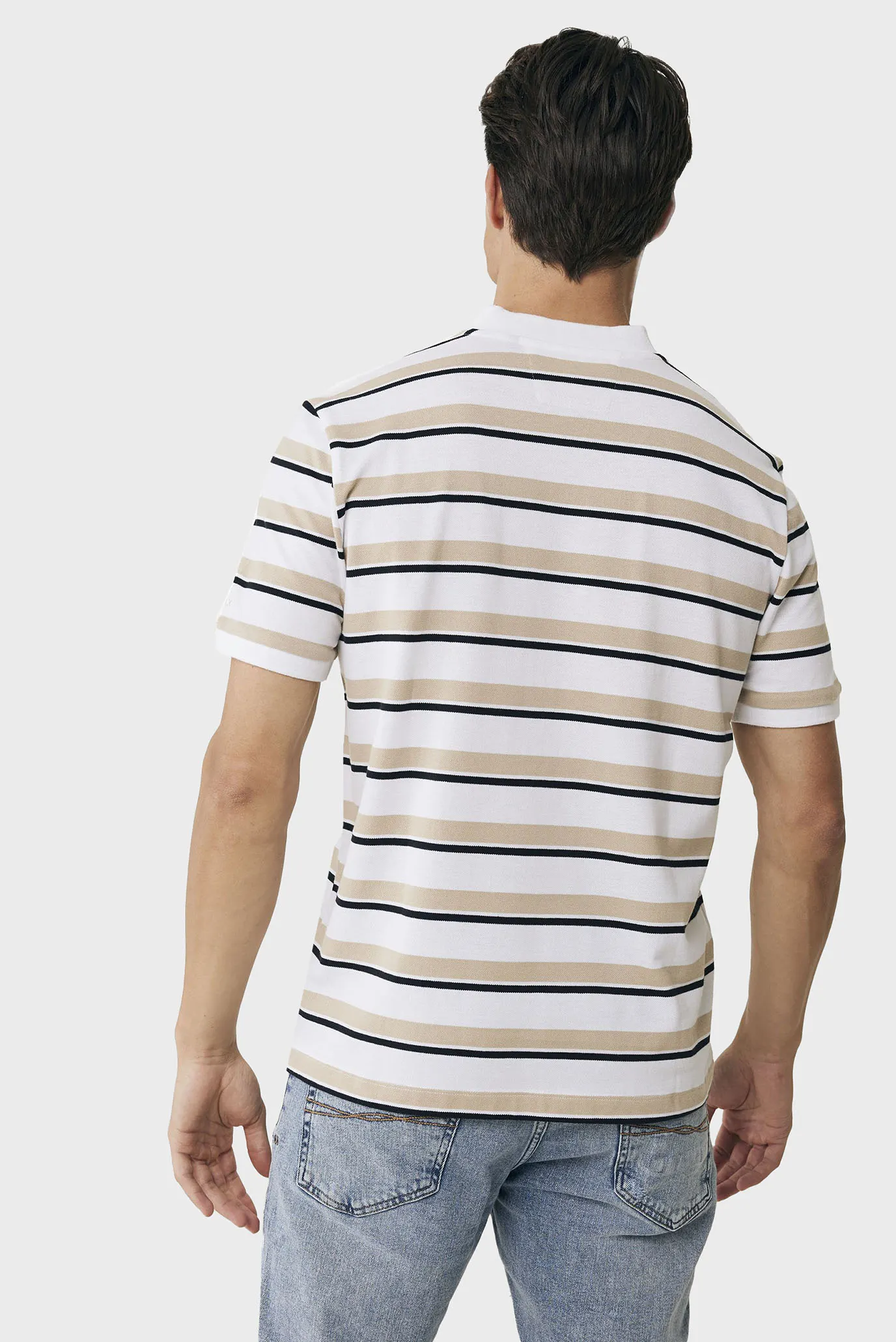 Чоловіче поло у смужку 3